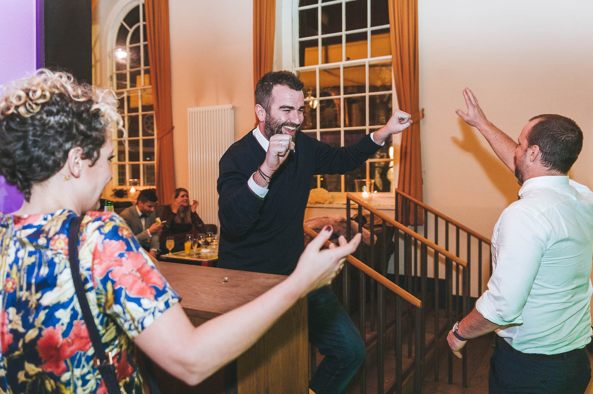 guests dancing