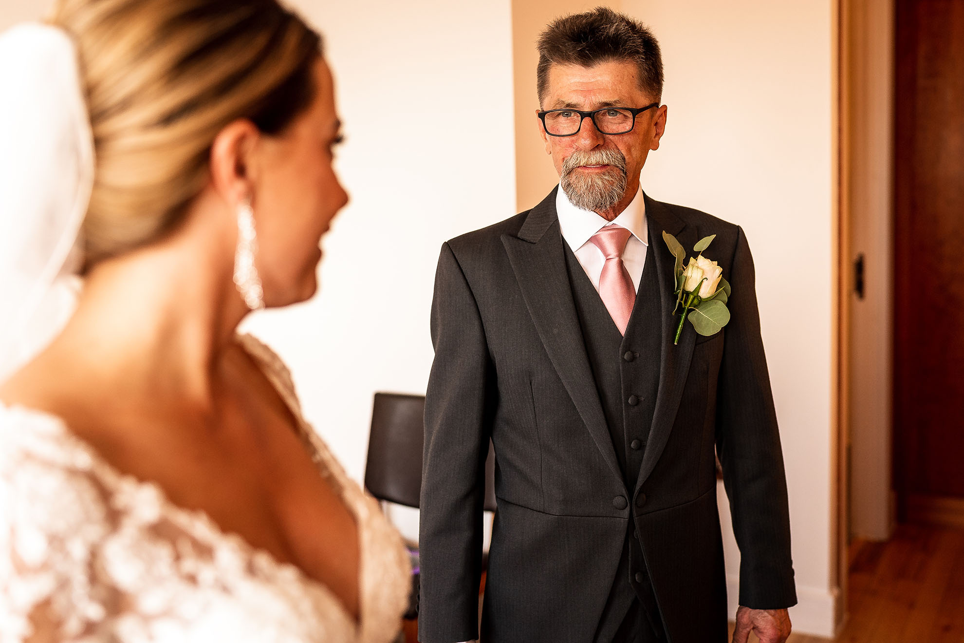 Bride and father of the bride