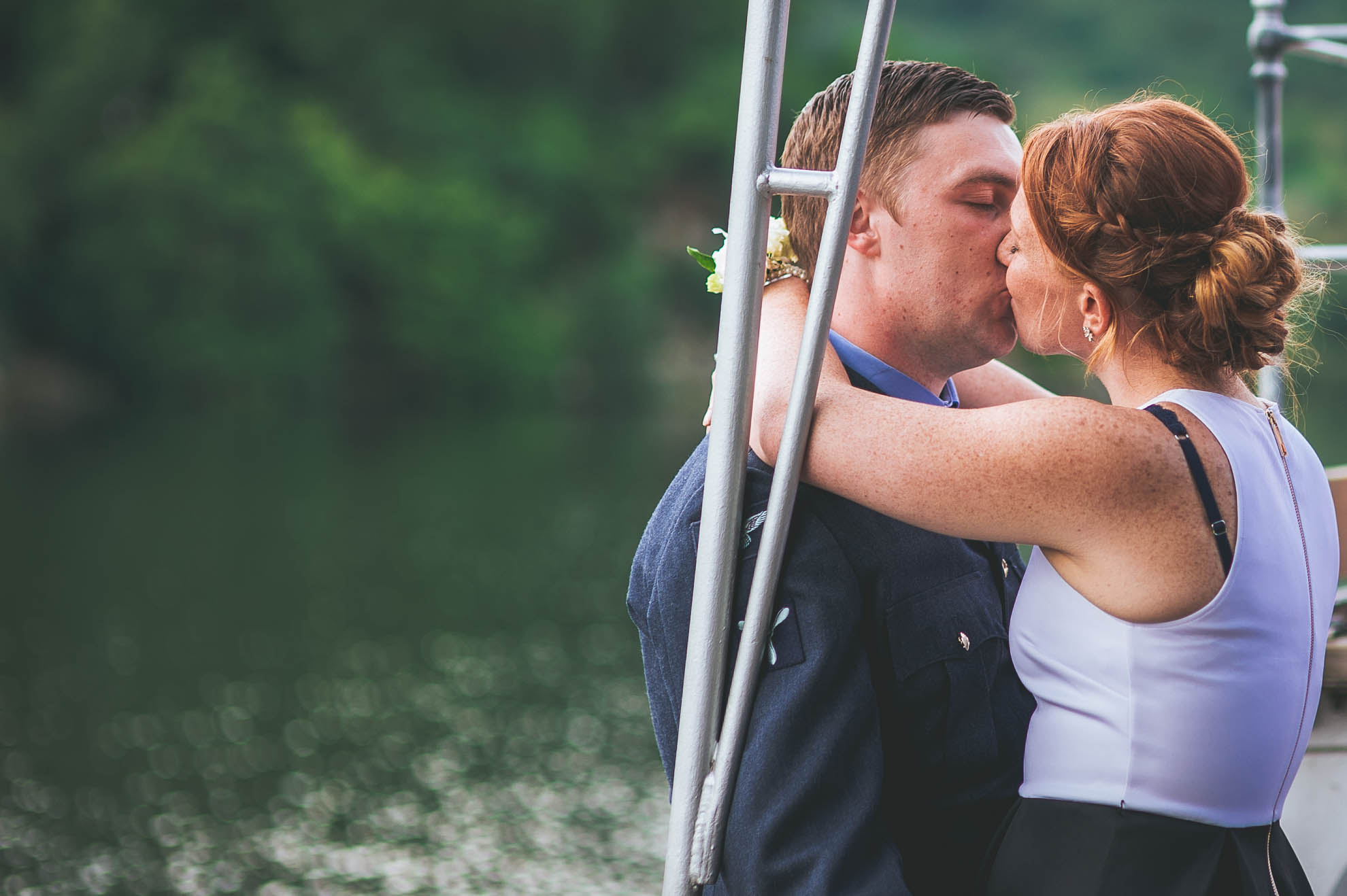 guests kiss