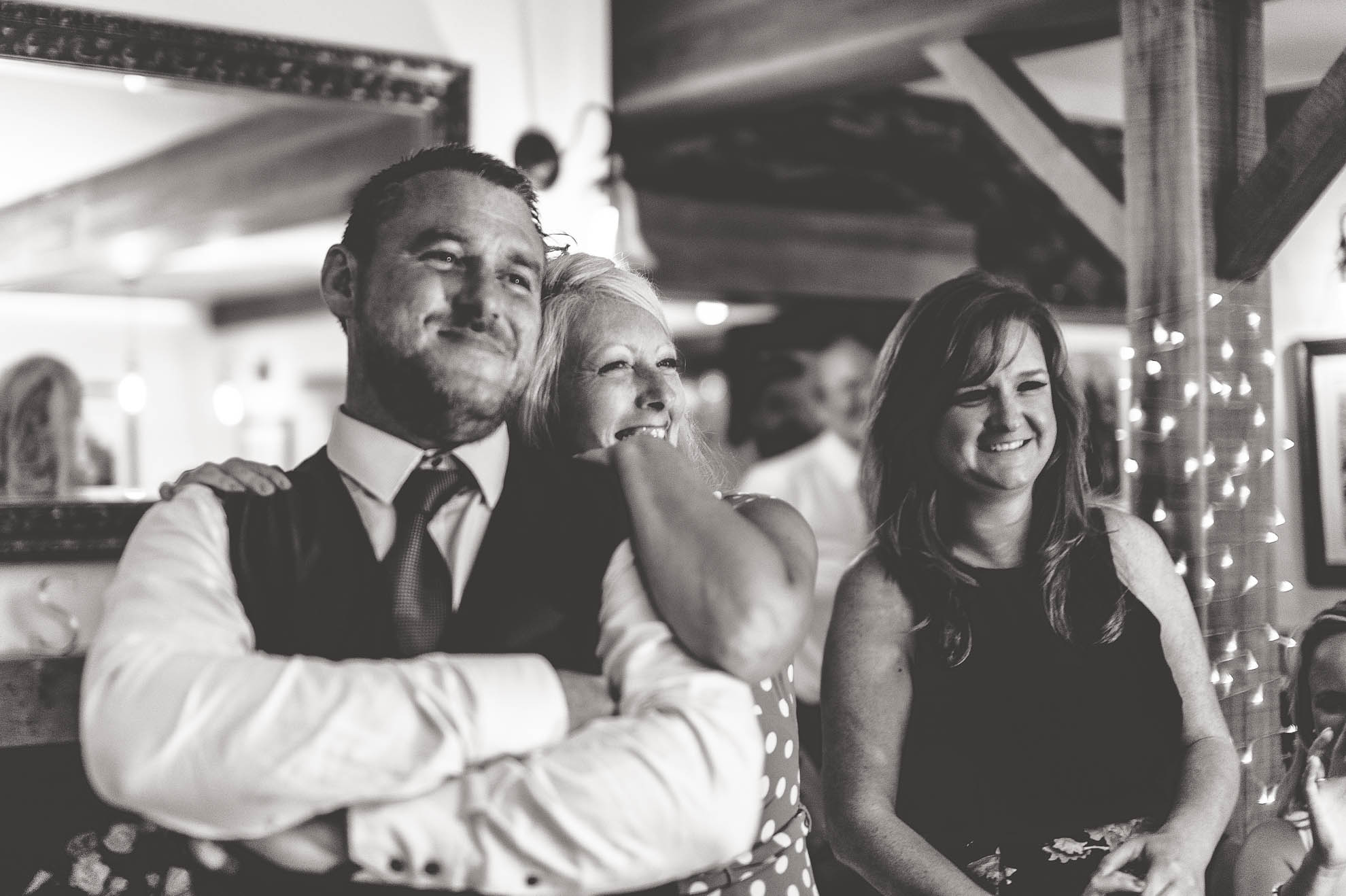 Guests watch first dance