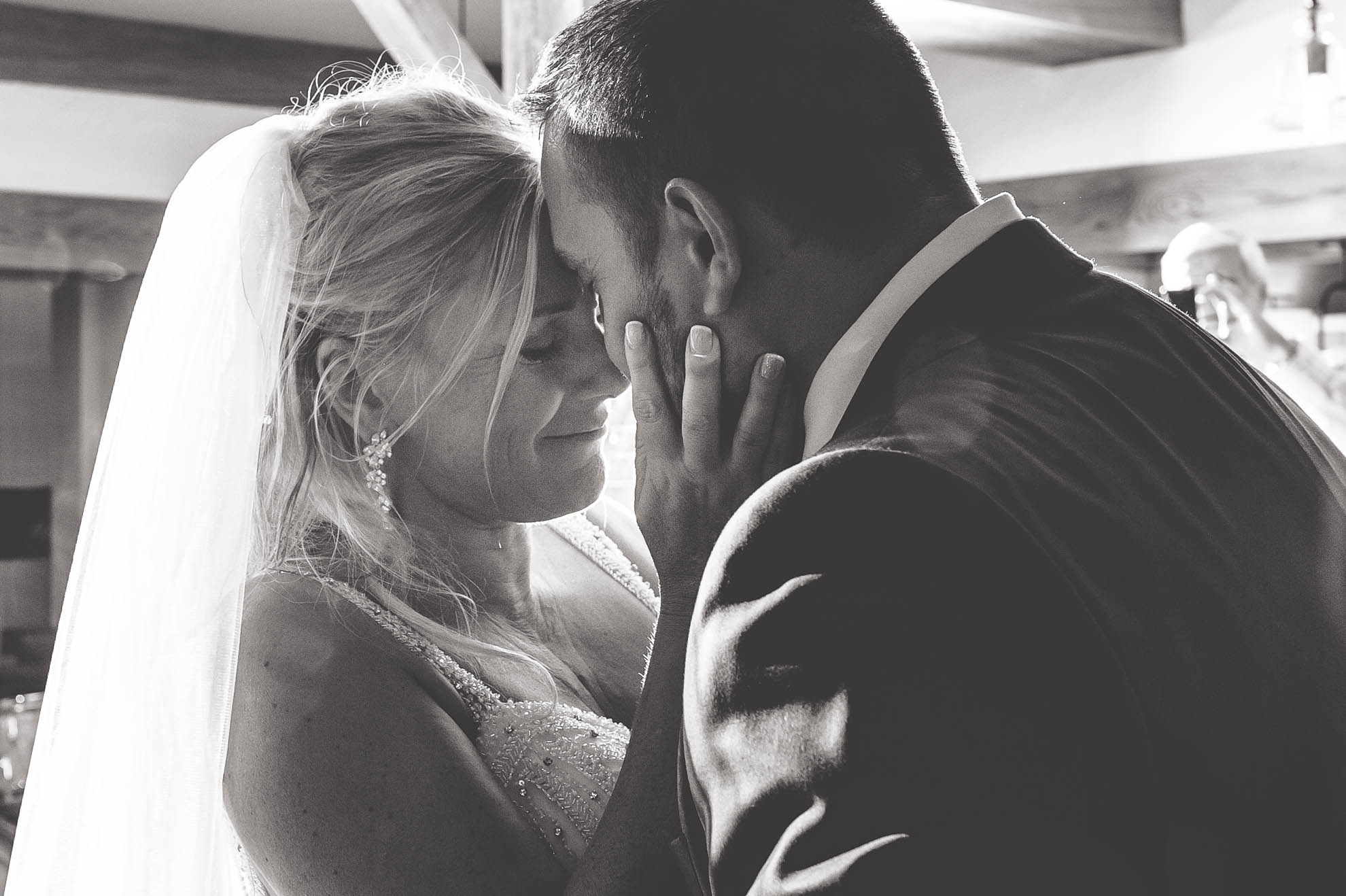 Bride and groom first dance