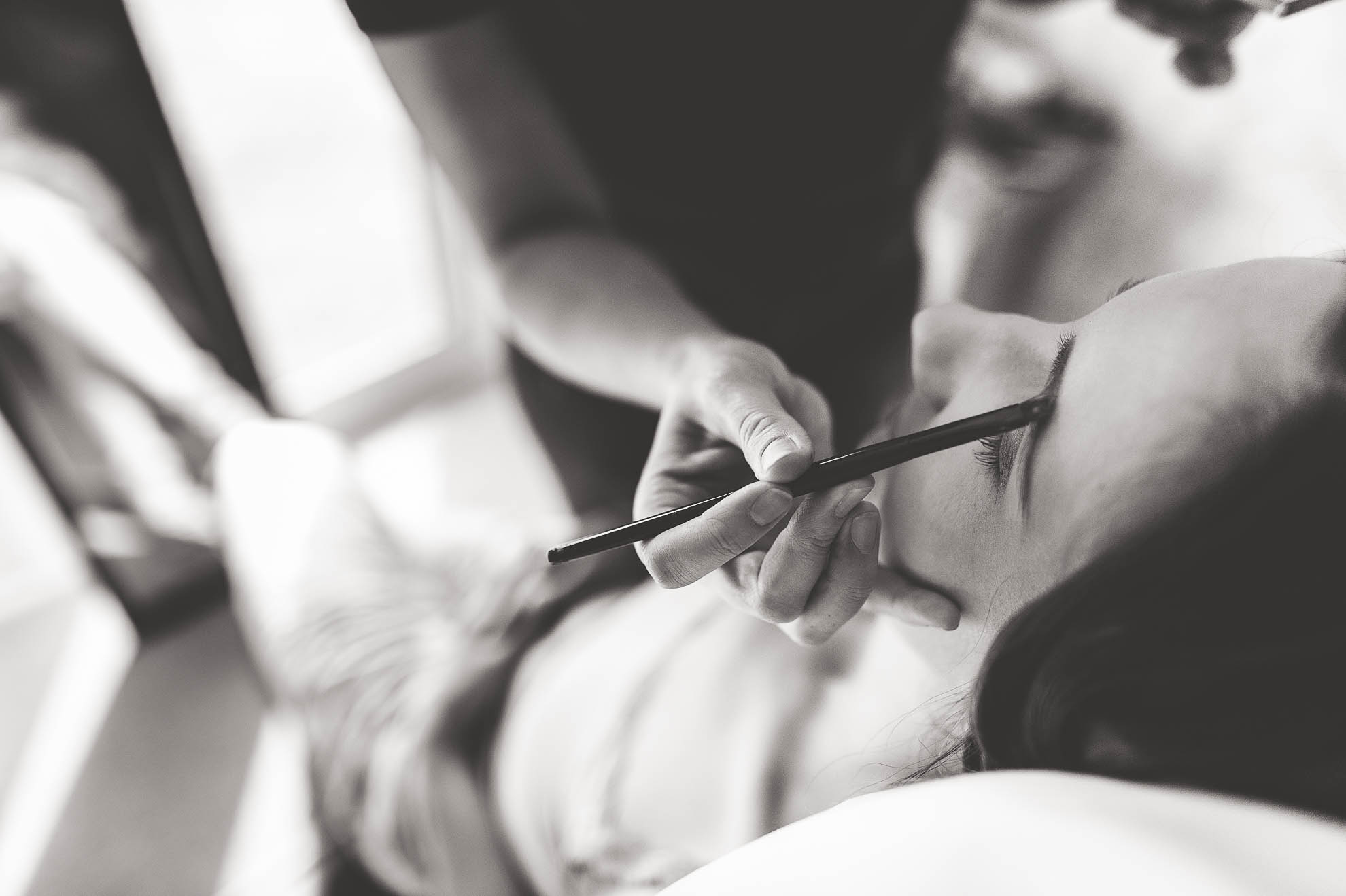 Bridal preparations at Rookery Hall