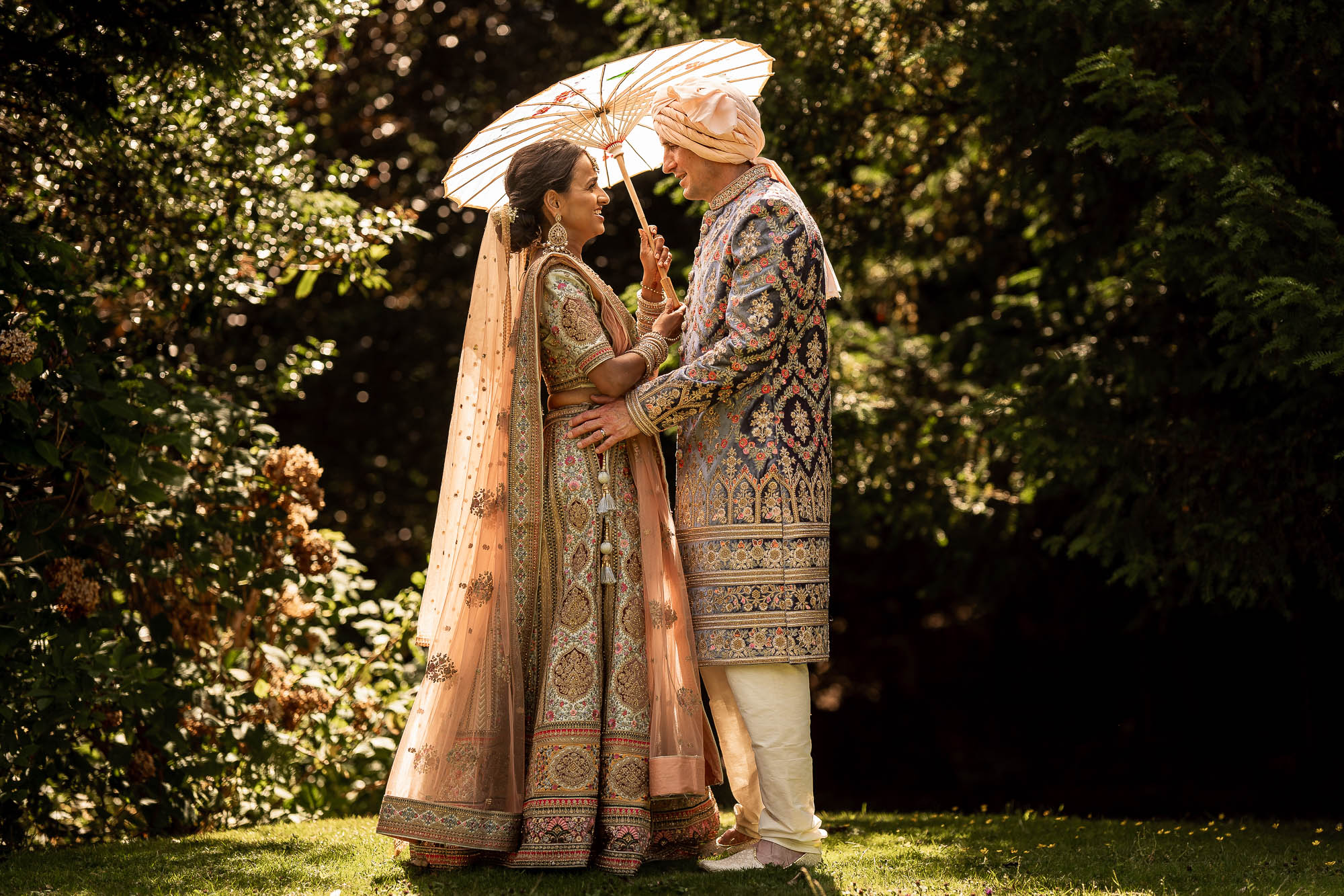 A Relaxed portrait of the Bride and Groom
