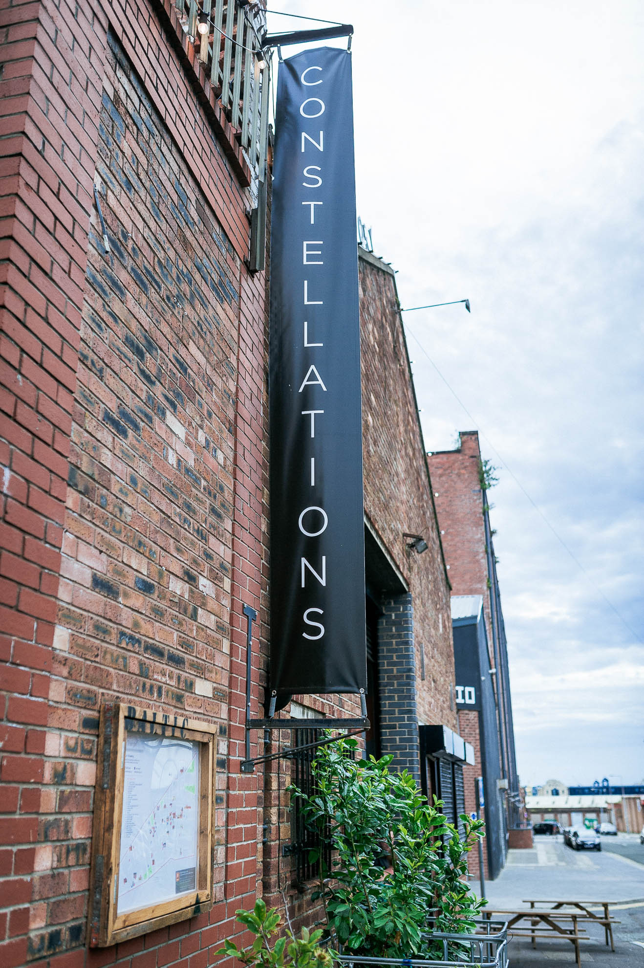 Entrance to Constellations Wedding Ceremony