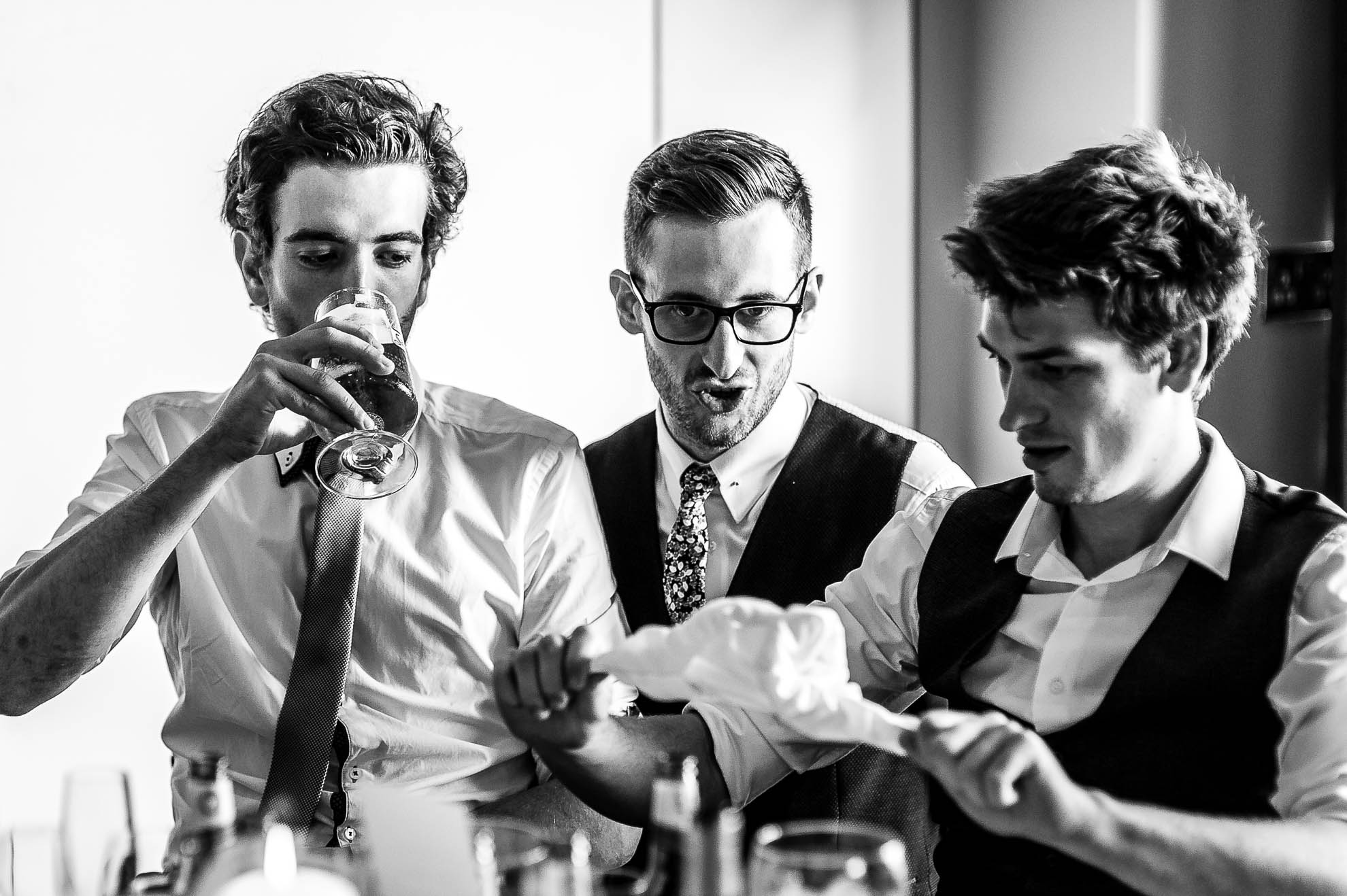Guests having fun