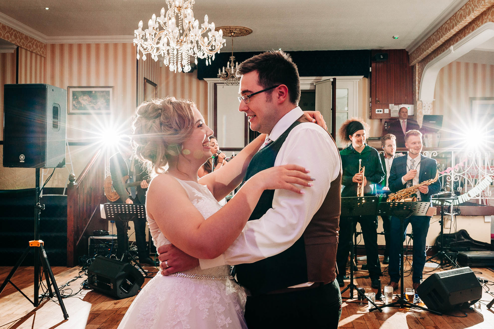 Newlyweds first dance
