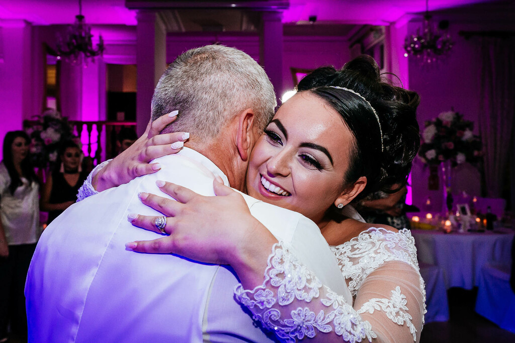 father of the bride dances with the bride