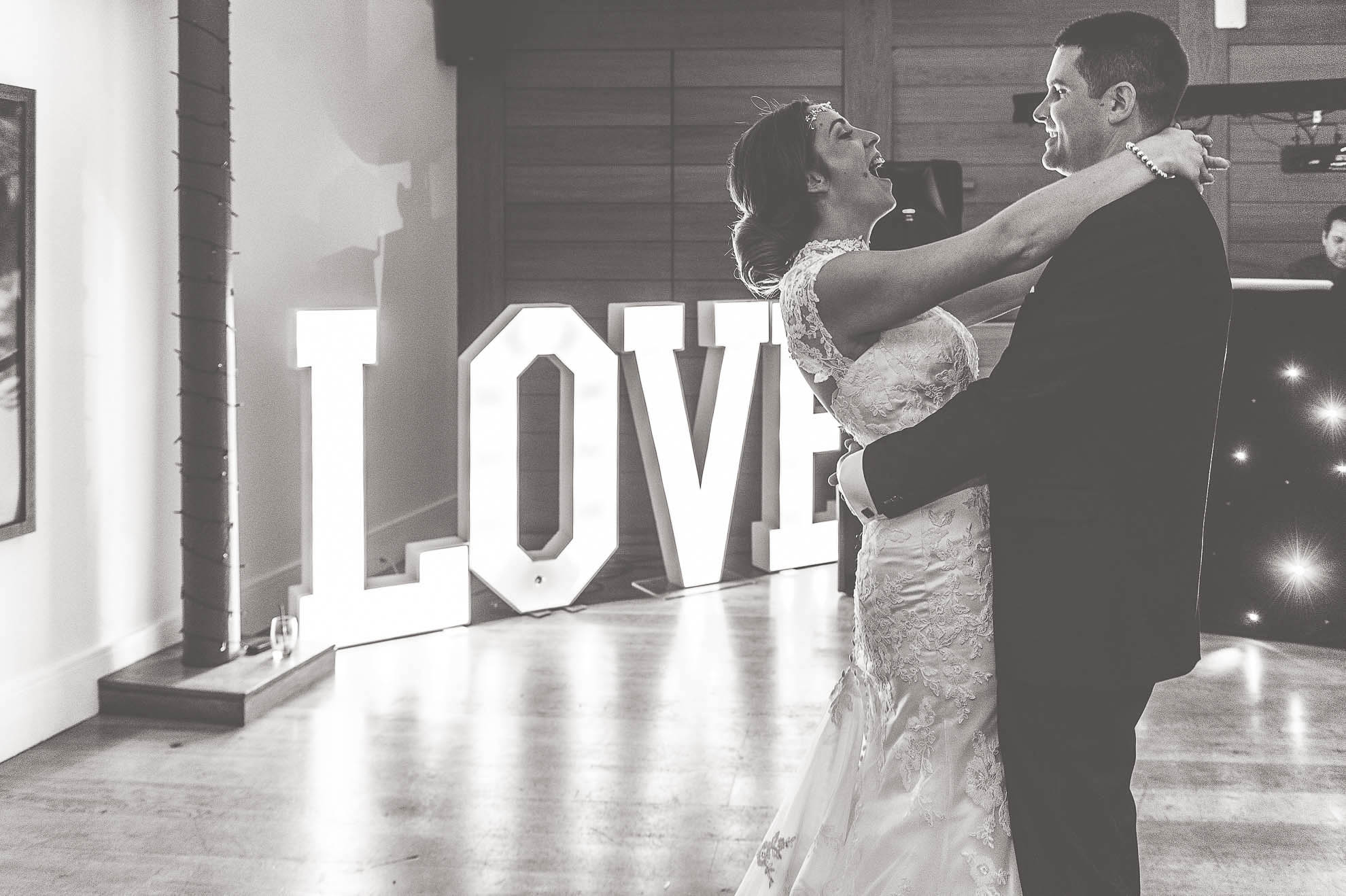 Bride & groom first dance