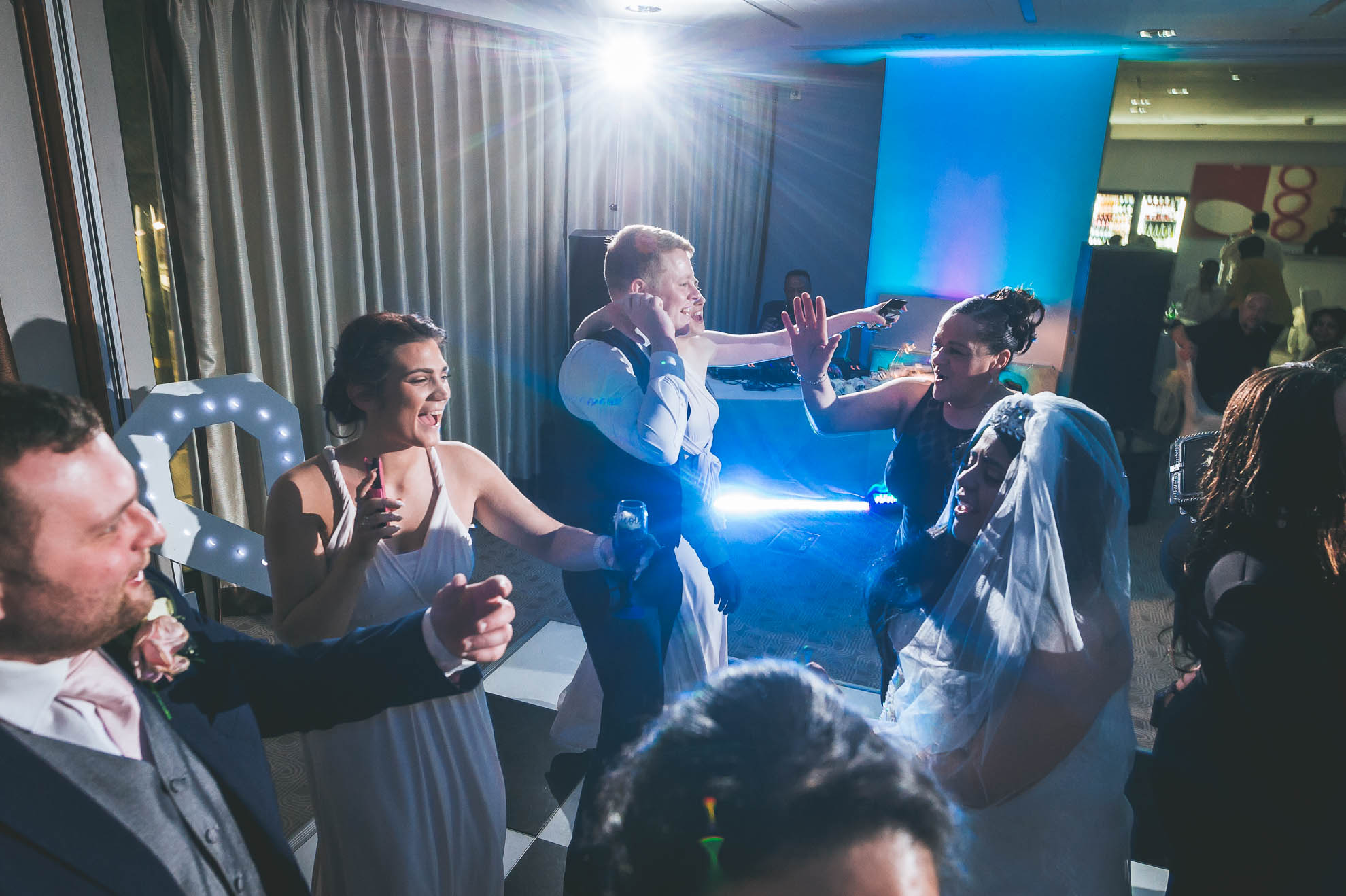 guests dancing