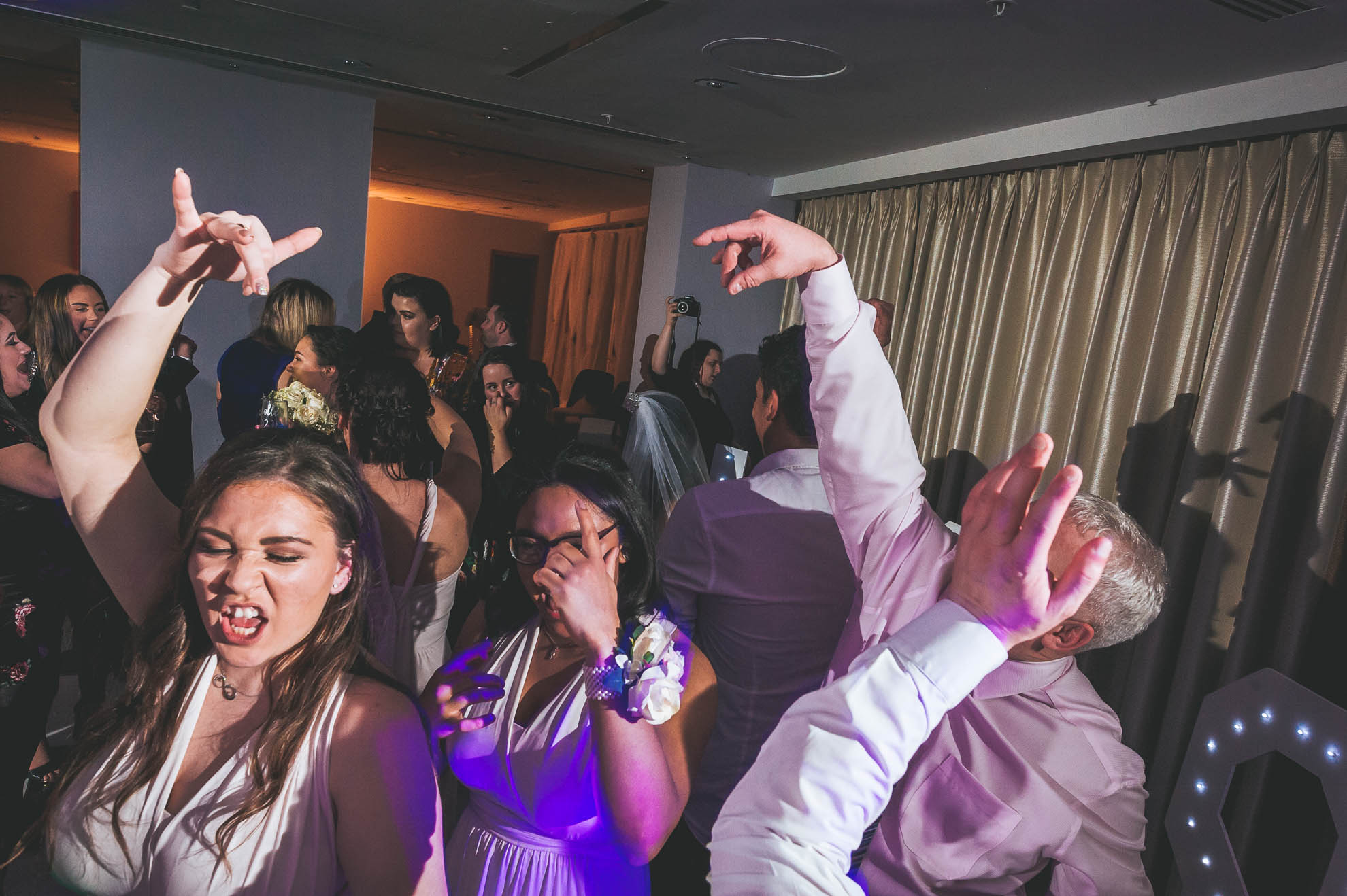 guests dancing