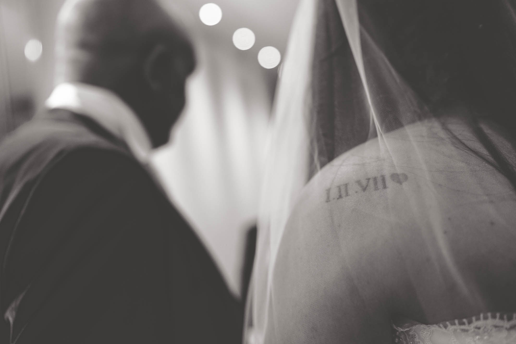 bride waits outside ceremony room
