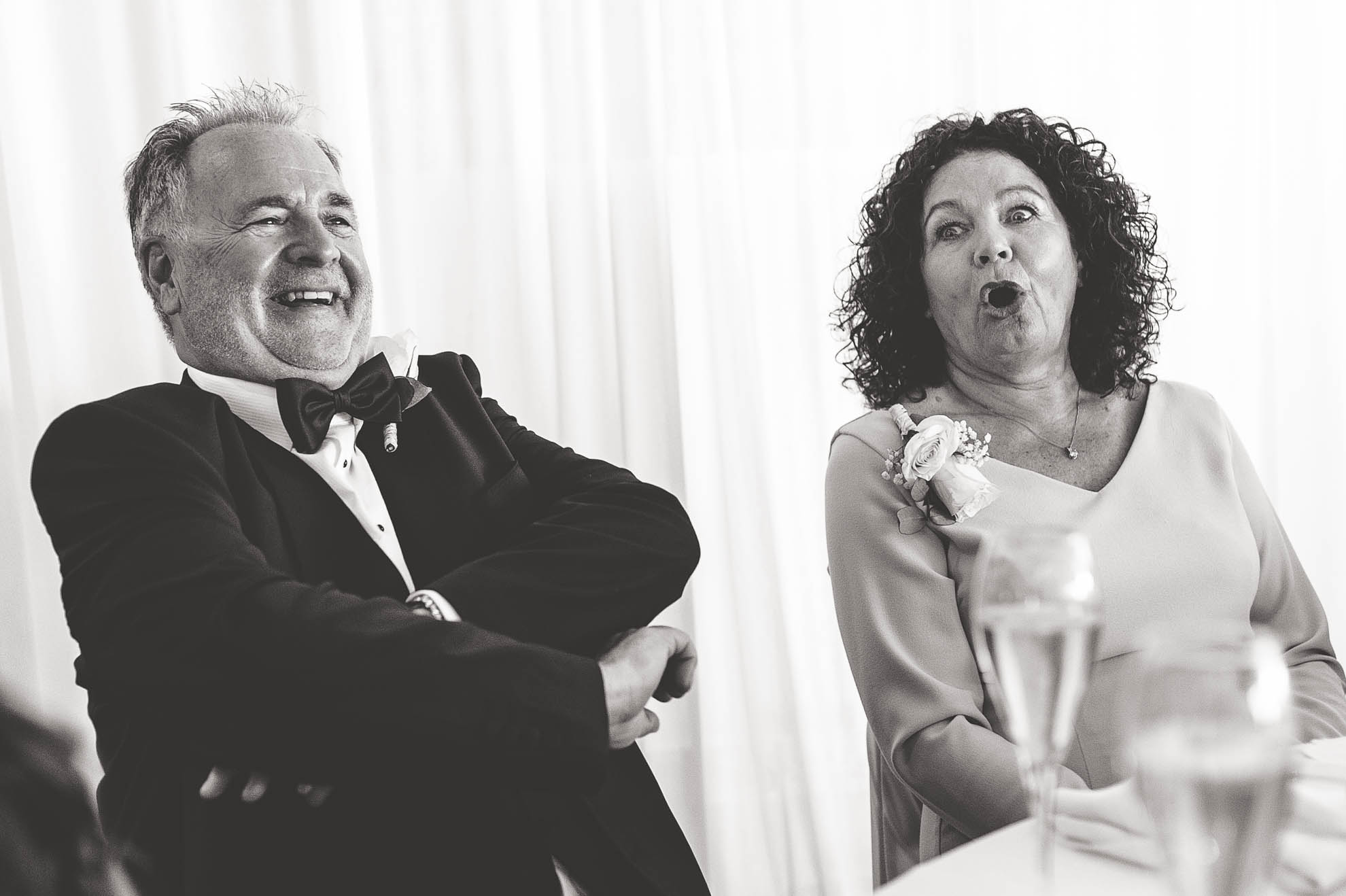 Grandmother is shocked by speech