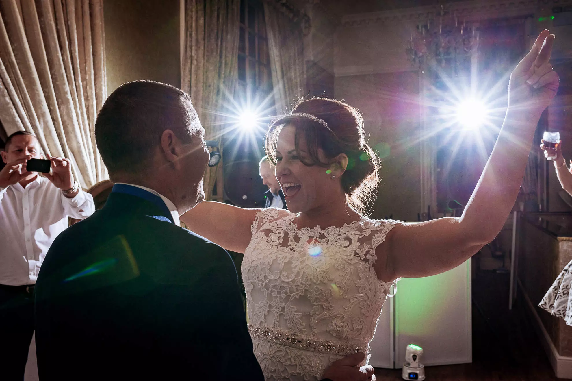 Newlyweds first dance