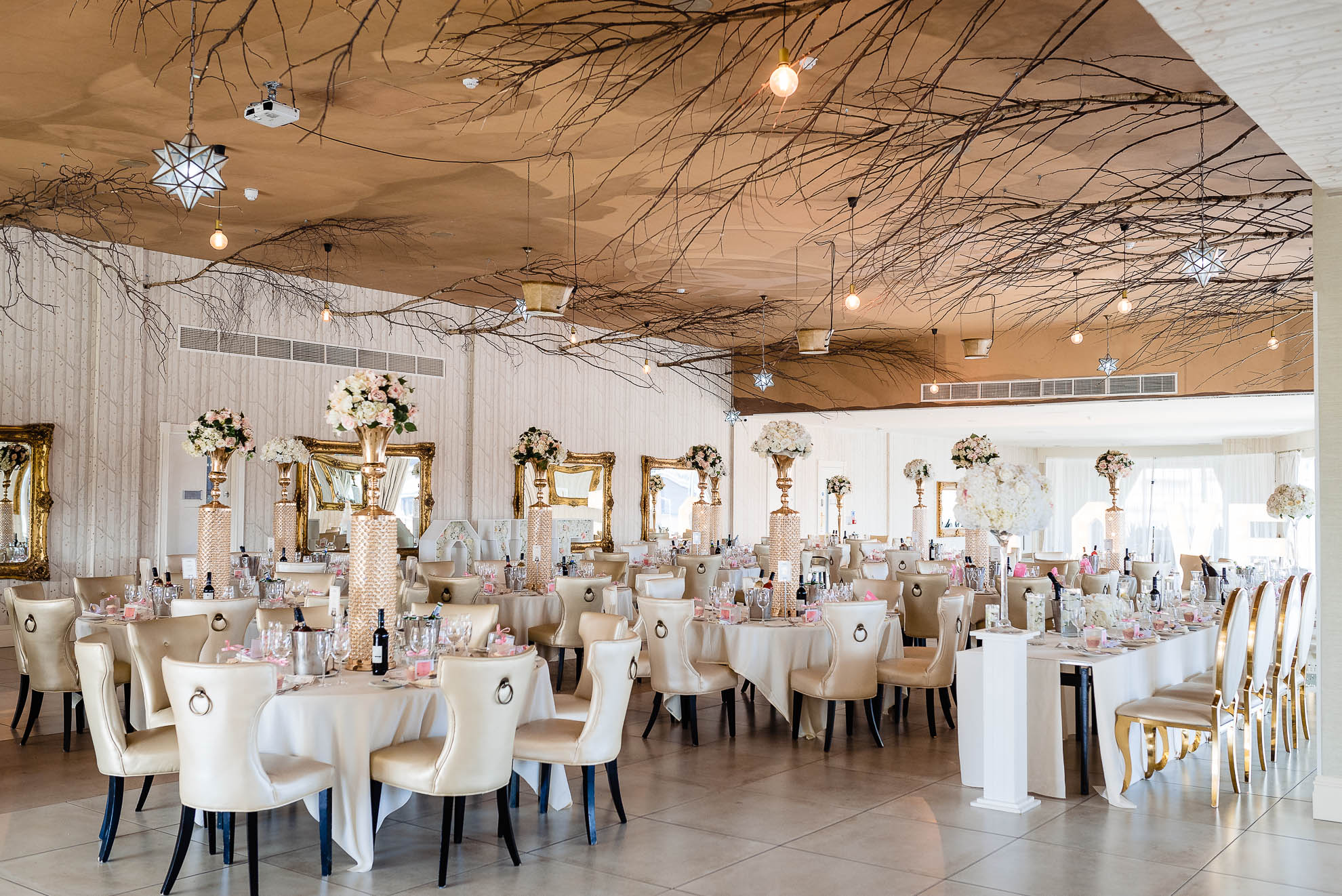 Room layout of the Eden wedding breakfast