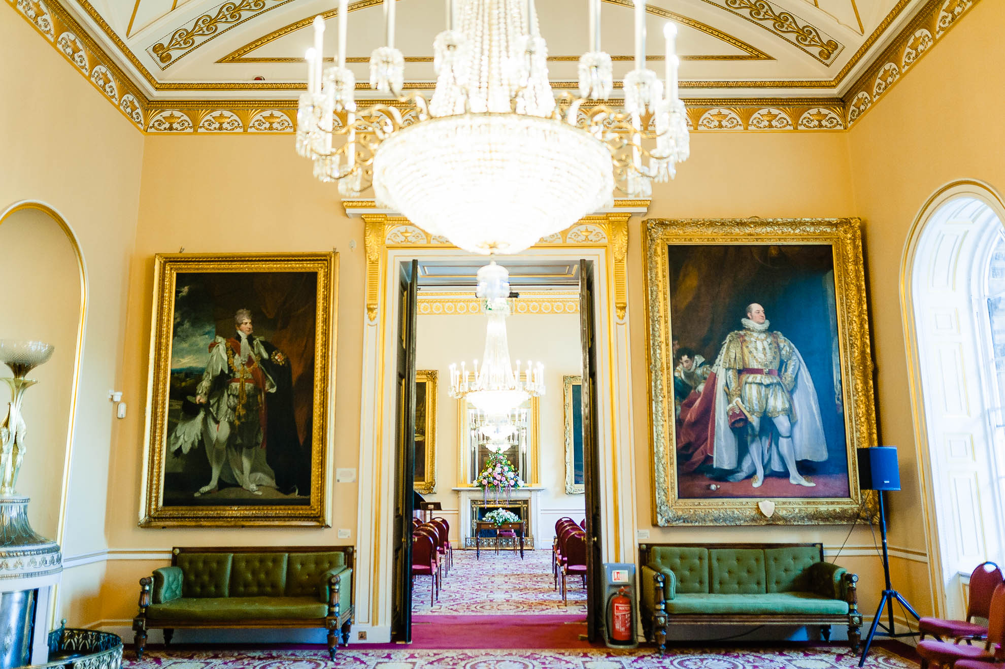 Centre reception room