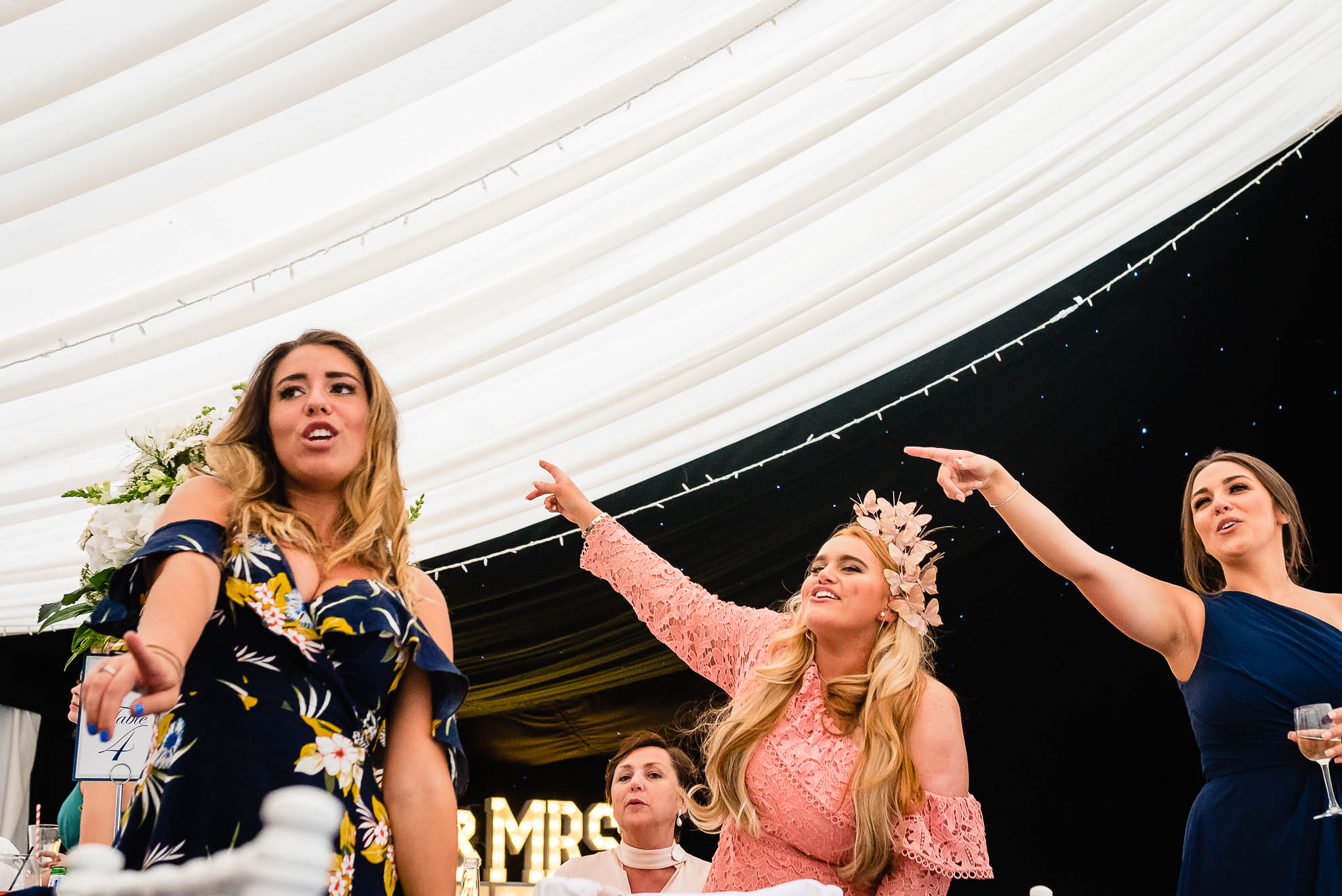 Guests dancing 