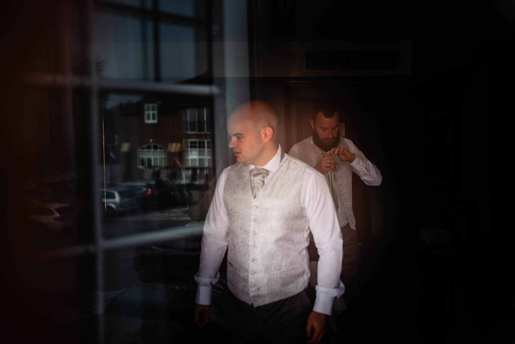 Groom and best man