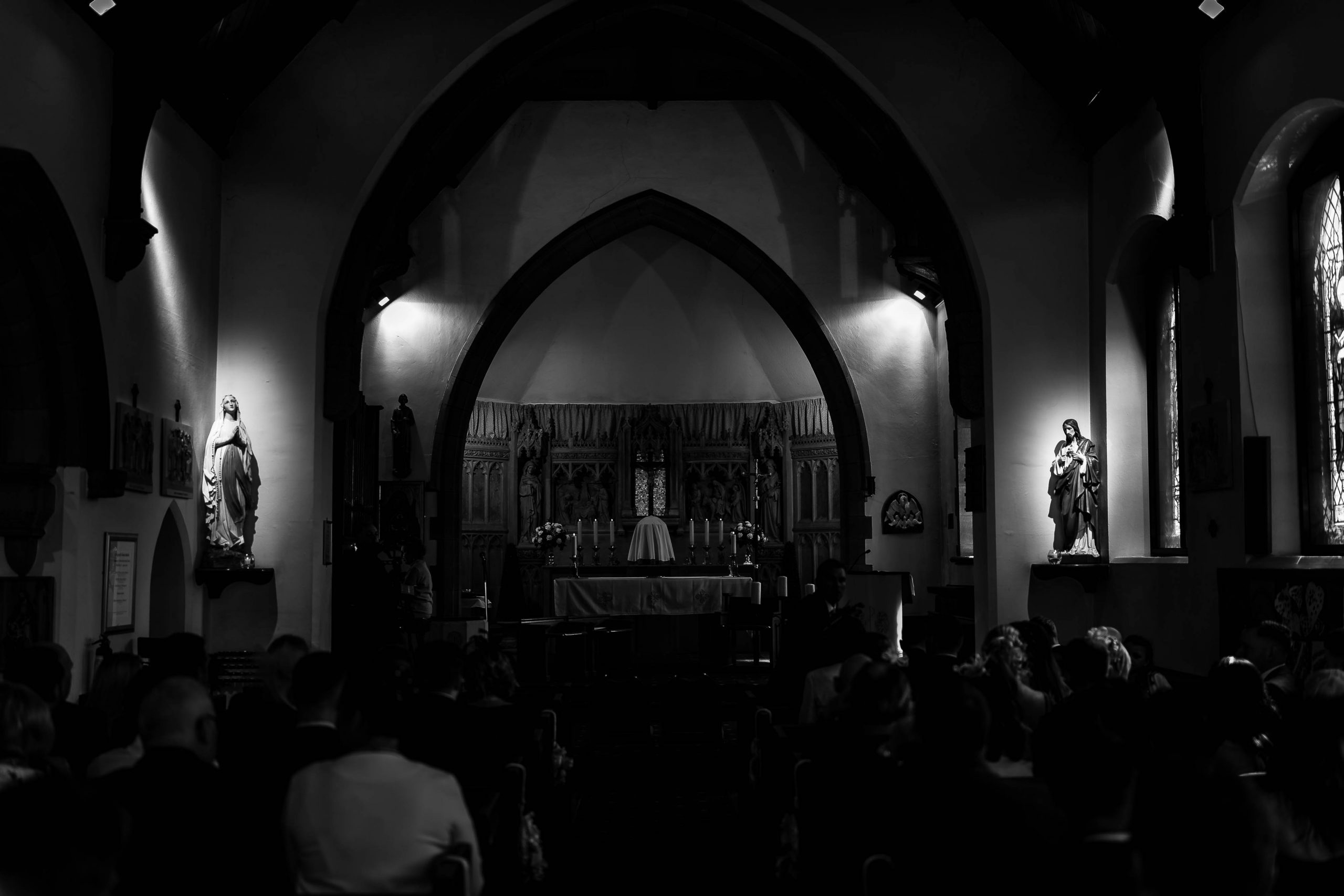 Inside of church