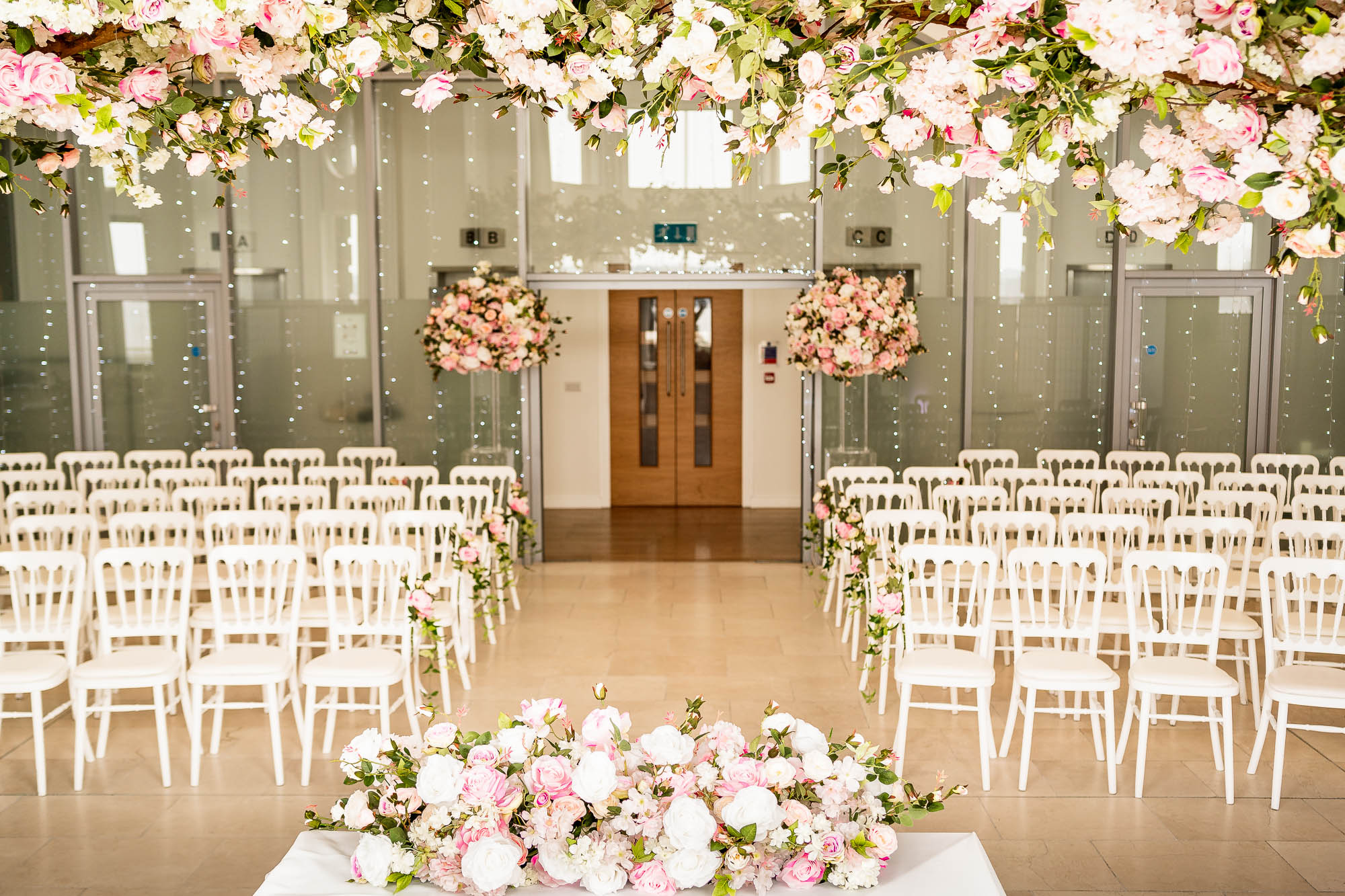 The venue Wedding ceremony room
