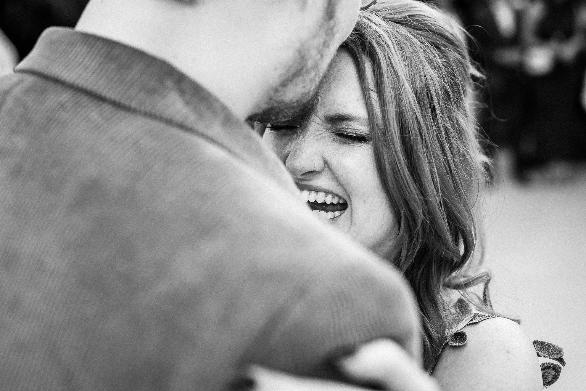 Bride and groom first dance